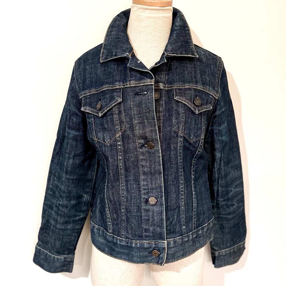 GAP Dark Denim Jacket - Women’s Small